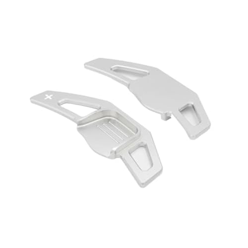 Szwaldaper Schaltwippen, for Kia, forte, for Cadenza Ceed JD Pro GT SW K3 Cerato YD Hatchback Koup 1.6 Turbo Brenthon Auto Lenkradaufkleber Auto-Schaltwippe(Silver) von Szwaldaper