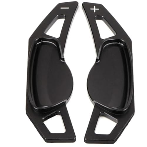 Szwaldaper Schaltwippen, for Smart, fortwo 451, forfour 453, for Elektroautos mit Lenkradverlängerung, Schaltwippen, Autoaufkleber Auto-Schaltwippe(Black) von Szwaldaper