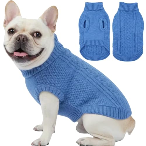 Hundepullover Strickpullover Hundepullover Fleece-Weste 07 von T'CHAQUE