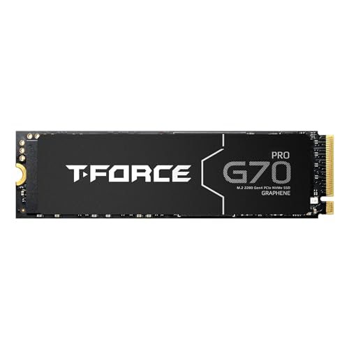 TEAMGROUP T Force Tm8Ffh004T0C129 G70 Pro M.2 Pcie Ssd 4TB (Graphen-Kühlkörper) von TEAMGROUP