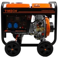 2kVA Diesel Stromerzeuger Offen Generator Stromaggregat Notstromaggregat 230V 3.8kW 5 in 1 Digitale Anzeige Einphasig Manuell WS GS Ausgang von MONSTER SHOP