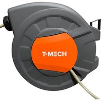 30m Gartenschlauch Trommel Wasserschlauchaufroller Schlauchaufroller Schlauchtrommel Automatik Wasserschlauch Garten - Grau von MONSTER SHOP