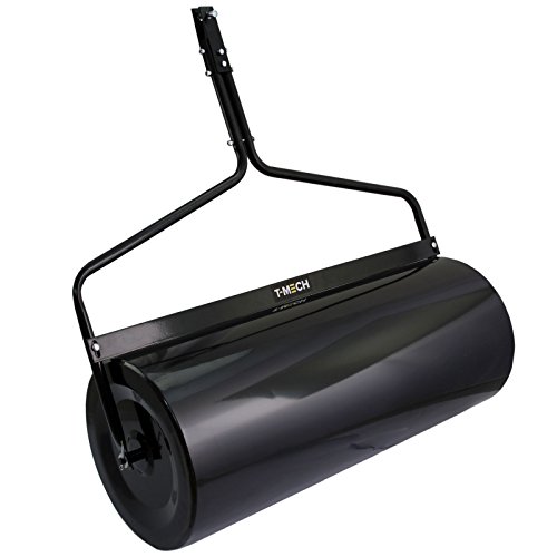 T-Mech 120L Anhängewalze Gartenrolle Rasenroller Gartenwalze Rasenwalze Bodenwalze Rasenroller Gartenroller zum Anhängen von T-Mech
