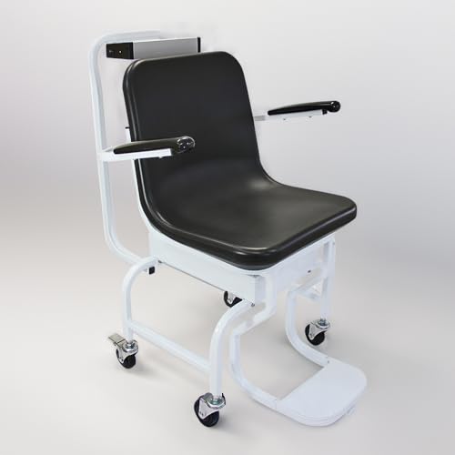 T-Mech Medizinische Stuhlwaage Digitalstuhlwaage Rollstuhlwaage Stuhlwaage Personenwaage Waage Sitzwaage Personenwaage zum wiegen im Sitzen bis 200kg Tragkraft von T-Mech