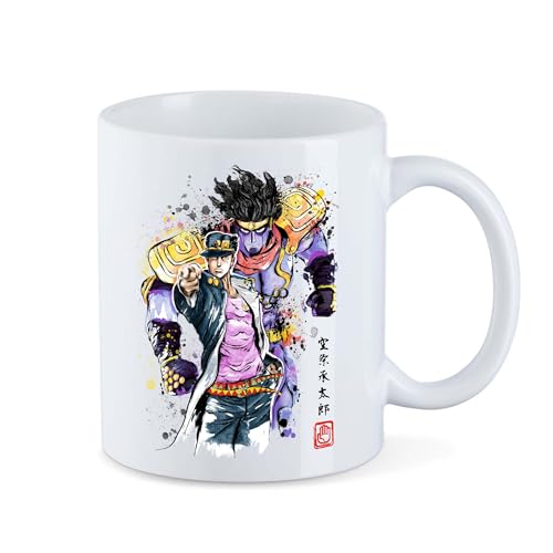 T-Nerds - Bizzare Adventure Watercolor - Tasse Mug Kaffeetasse Teetasse - Schwarz T-Nerds - Bizzare Adventure Watercolor - Tasse Mug Kaffeetasse Teetasse - Schwarz von T-Nerds