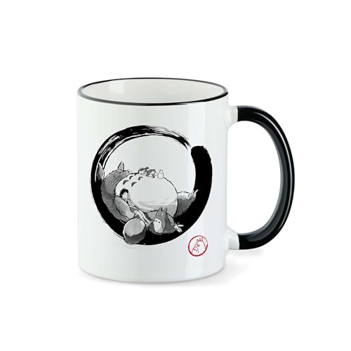 T-Nerds - Enso Neighbor - Tasse Mug Kaffeetasse Teetasse - Schwarz von T-Nerds