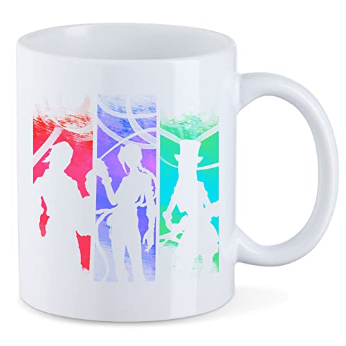 T-Nerds - Fighting girls - Tasse Mug Kaffeetasse Teetasse - Weiß von T-Nerds