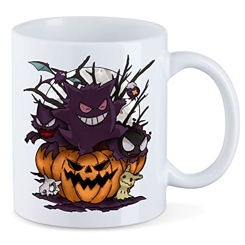 T-Nerds - Ghostly Dance - Tasse Mug Kaffeetasse Teetasse - Weiß von T-Nerds