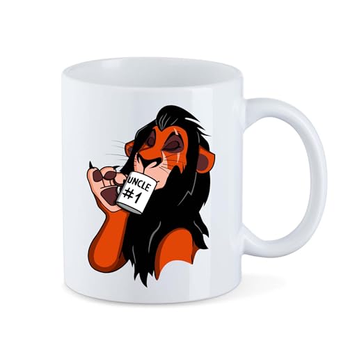 T-Nerds - Uncle Number 1 - Tasse Mug Kaffeetasse Teetasse - Weiß von T-Nerds