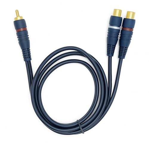 Cinch Y-Kabel Subwoofer Adapter Verteiler Splitter Chinch CAR 2 Buchse von T-ProTek
