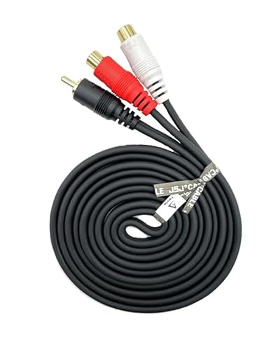 T-ProTek 1,8M Cinch Y-Kabel Y Adapter Verteiler Subwoofer Kabel Chinch CAR Hi-Fi T-ProTek 1,8M Cinch Y-Kabel Y Adapter Verteiler Subwoofer Kabel Chinch CAR Hi-Fi von T-ProTek