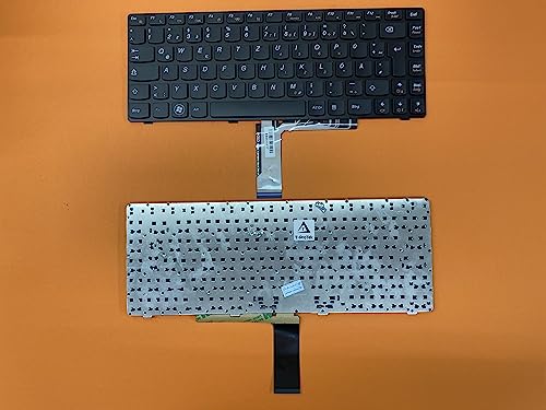 DE - Schwarz Tastatur mit Schwarz Rahmen kompatibel für Model: MP-10A13US-6862 von T-ProTek