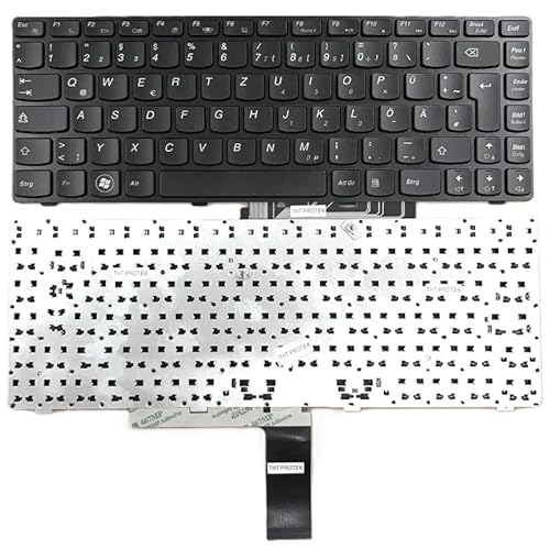 DE - Schwarz Tastatur mit Schwarz Rahmen kompatibel für Model: MP-10A13US-6862 DE - Schwarz Tastatur mit Schwarz Rahmen kompatibel für Model: MP-10A13US-6862 von T-ProTek