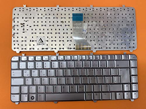 T-ProTek DEUTSCHE - Tastatur/Silber für HP Pavilion dv5-1180eo von T-ProTek