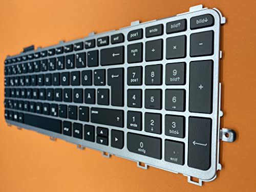 T-ProTek DEUTSCHE-Tastatur Keyboard mit Beleuchtung kompatibel für HP Envy 15-j013sr (F0F12EA) von T-ProTek