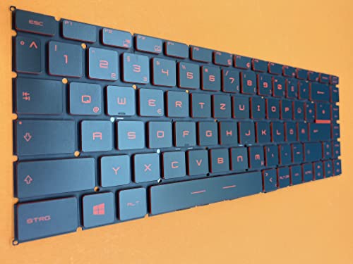 T-ProTek DEUTSCHE-Tastatur Keyboard kompatibel für MSI GF63 Thin 10SCXR-228 von T-ProTek