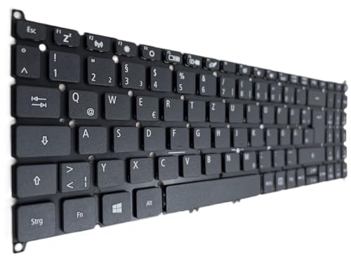 T-ProTek DEUTSCHE-Tastatur Schwarz Ohne Rahmen kompatibel für Acer Swift 3 SF315-51G von T-ProTek