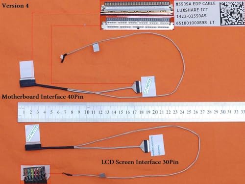 T-ProTek Displaykabel Bildschirm 30-PIN Version 4 kompatibel für ASUS X553MA-7A, X553MA-XX233D von T-ProTek