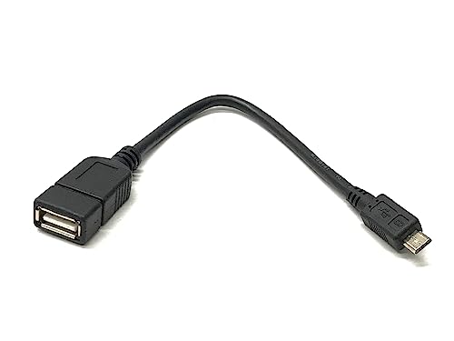 T-ProTek OTG Micro Kabel Adapter USB Host Datenübertragung Datenkabel kompatibel für HP Pavilion 15-ac631TX (V5C86PA) von T-ProTek