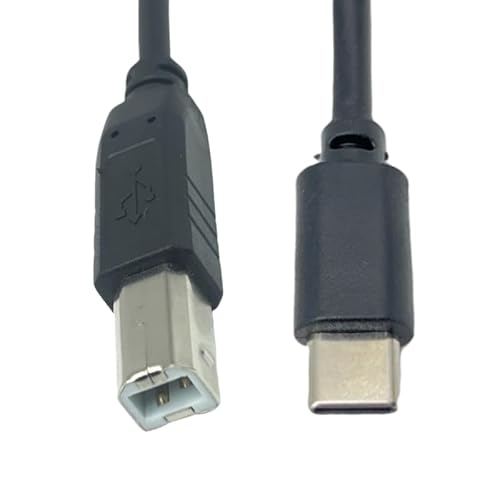T-ProTek USB-C auf USB-B Kabel Drucker Druckerkabel Datenkabel Scanner Anschluss kompatibel für hp Color Laserjet 3467 von T-ProTek