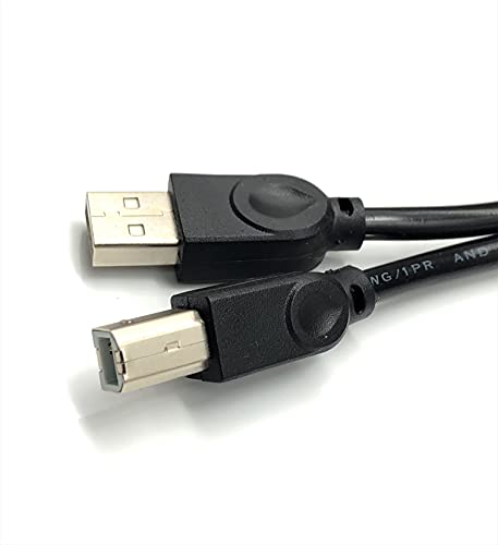 T-ProTek USB Kabel Drucker Druckerkabel Scanner Anschluss kompatibel für HP Officejet 5552 von T-ProTek