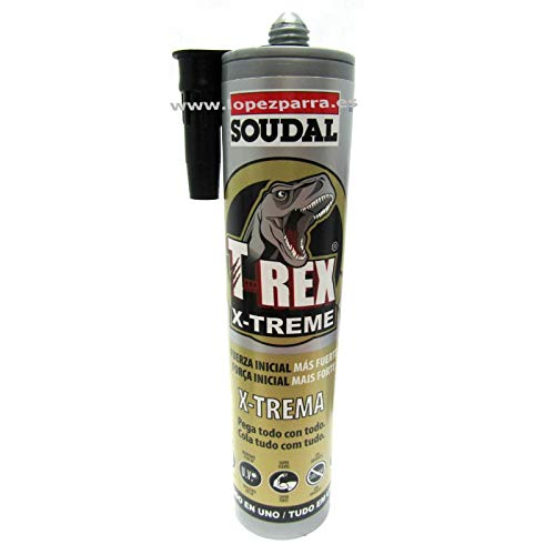 Soudal T Rex Kleber, Dichtstoff X-Trema All in One, Weiß, 290 ml von T-Rex