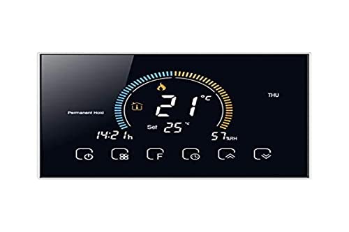 T-storm Smart Wi-Fi Thermostat für Heizung - sauberer Kontakt - mit LCD-Farbdisplay passend zu Box 503 - Kompatibel mit Alexa und Google Home und IFTTT - Firmware-Update März 2021 von T-Storm