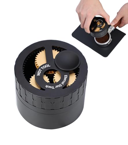 T TAKONE WDT Tool Espresso, kompatibel mit 58MM Handgriff, Espresso Verteiler Mit Planetary Spinning Gear Design,essenzielles Zubehör für Espressomaschinen, ideal für Baristas von T TAKONE