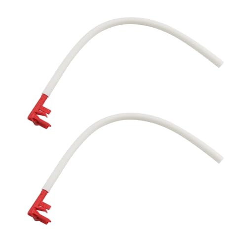 T Tulead 2 Sets WC Nachfüllschlauch mit Clip, Schlauch Rohr WC Ersatzteile Kompatibel mit 100, 200, 200A, 400 T Tulead 2 Sets WC Nachfüllschlauch mit Clip, Schlauch Rohr WC Ersatzteile Kompatibel mit 100, 200, 200A, 400 von T Tulead