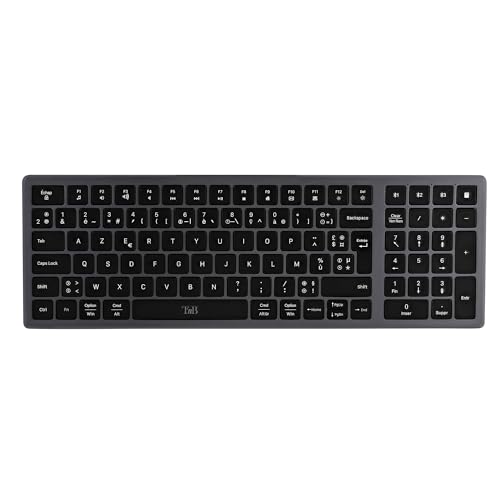 Clavier+sans+fil+rechargeable+Bluetooth+T%27nB+Slim+%28Gris%29 von T'nB