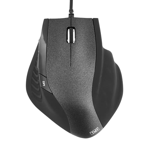 T'nB Linie Ergonomische Kabelmaus schwarz, MUERGO von T'nB