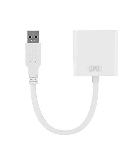T’nB USB3VGA Adapter USB 3.0 auf VGA Weiß T’nB USB3VGA Adapter USB 3.0 auf VGA Weiß von T'nB