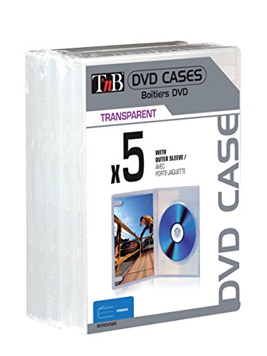 T 'nB bitrdvd05 – Optische Disc Fällen (transparent, Polypropylen (PP)) von T'nB