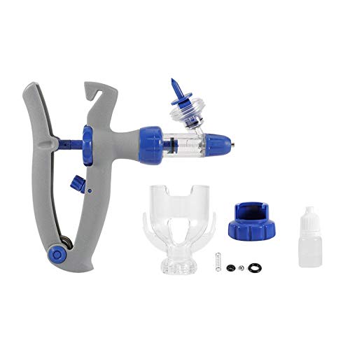 T&F Adjustable and Continuous Veterinarian Syringe Animal Injector Gun Animal Drench Gun for Cattle Goat Pig Livestock and Other Animals von tooloflife
