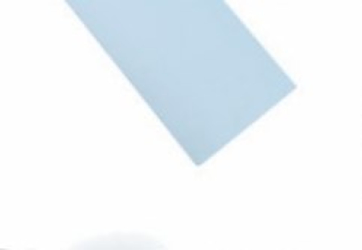 BLICKDICHT PREMIUM Farbstreifen Länge 252 cm hellgrau (ähnl.RAL 9002) von T&J