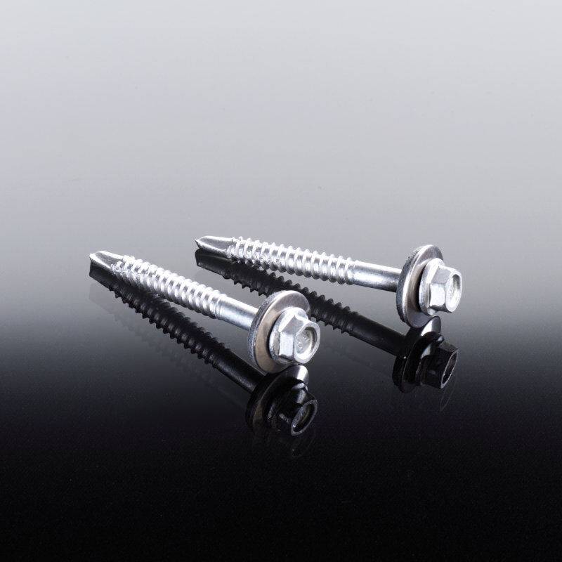 Edelstahlschraube 4,8mm selbstbohrend V2A blank verschiedene Größen von T&J