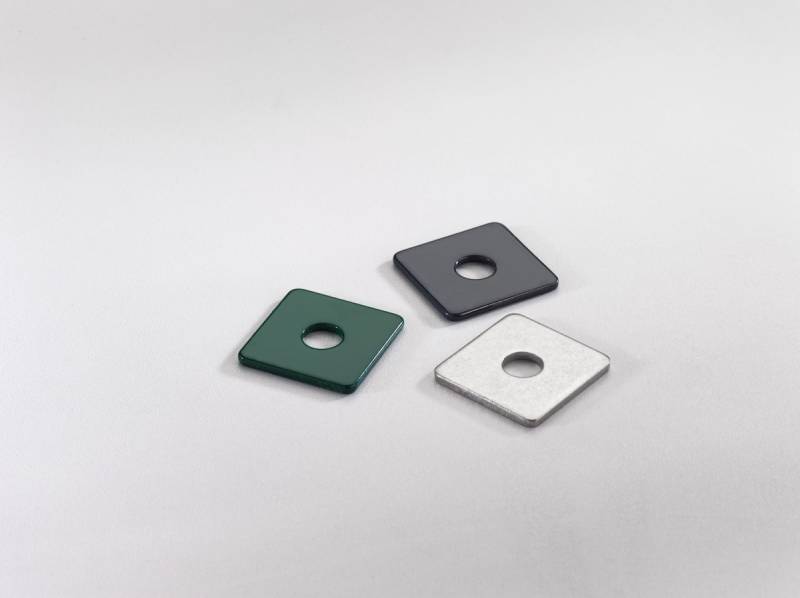 Halteplatte ca. 30 x 30 mm RAL 7016 anthrazit Halteplatte ca. 30 x 30 mm RAL 7016 anthrazit von T&J