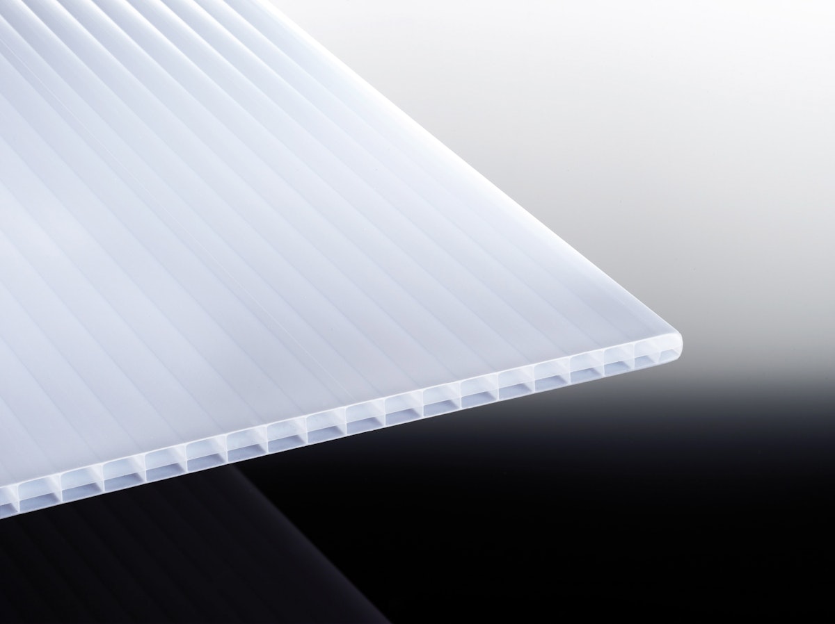 KATTO Terrassenüberdachung Heatbloc16 weiß, Zub. blank, Rinne PVC-grau, 3075 x 3000 mm von T&J