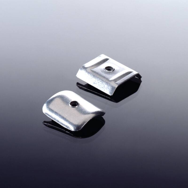 Kalotten aus Aluminium für Lichtplatten silber von T&J
