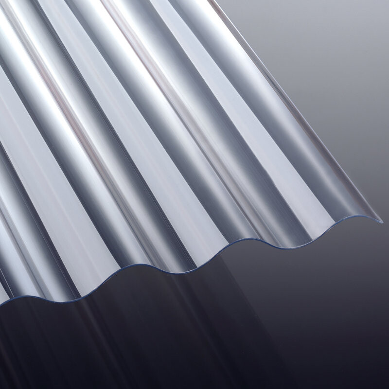 PVC Lichtplatte | NOVAKLAR | Wellplatte | 76/18 | 1,2 mm | Breite 1030 mm | Glatt | glasklar PVC Lichtplatte | NOVAKLAR | Wellplatte | 76/18 | 1,2 mm | Breite 1030 mm | Glatt | glasklar von T&J