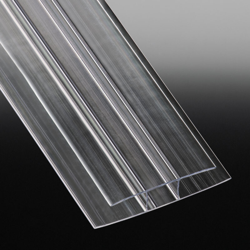 Polycarbonat H-Profil | Transparent von T&J