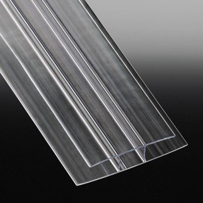 Polycarbonat H-Profil | Transparent von T&J