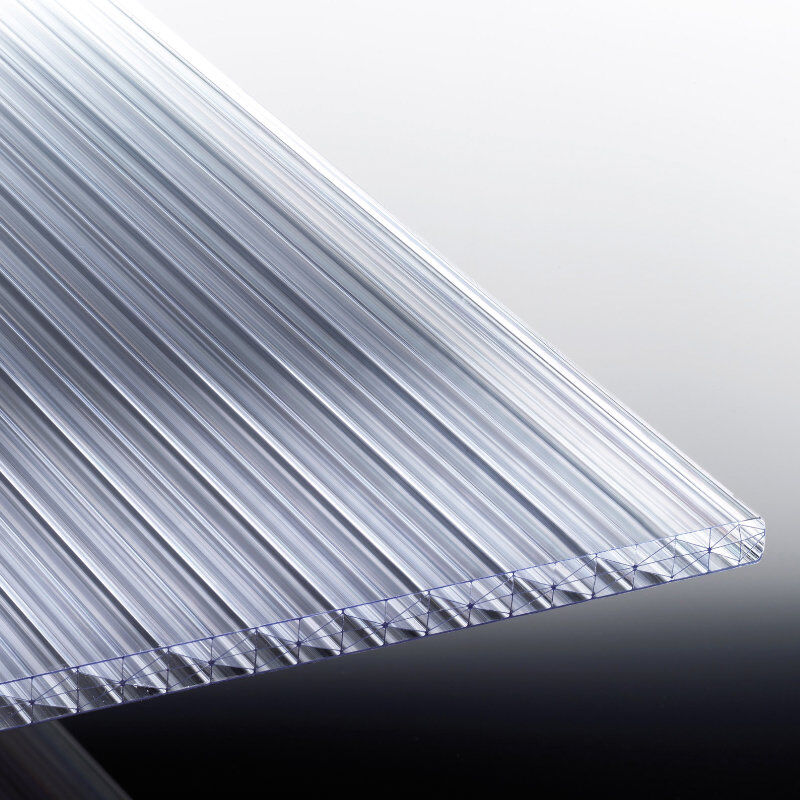 Polycarbonat Stegplatte | Klassik Top X 5-Fach Struktur | 16 mm | Breite 1200 mm | glasklar Polycarbonat Stegplatte | Klassik Top X 5-Fach Struktur | 16 mm | Breite 1200 mm | glasklar von T&J