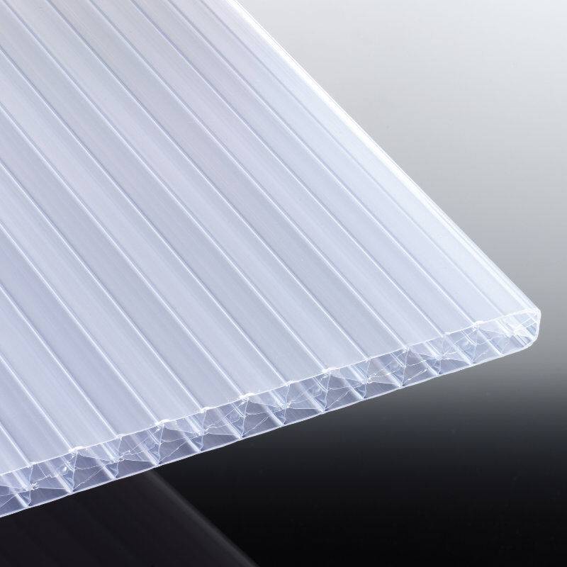 Polycarbonat Stegplatte | Klassik Top X 5-Fach Struktur | 16 mm | Breite 980 mm | opal-weiß von T&J