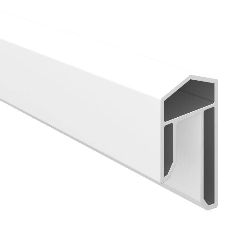 Sichtschutzzaun | Kunststoff-Abdeckleiste | LIGHTLINE von T&J