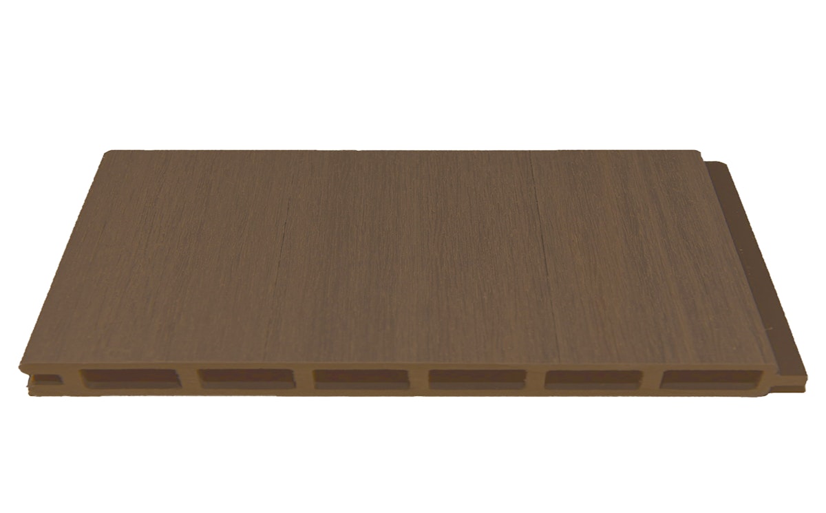 T&J ELZE WPC Steckzaunsystem  Teak von T&J