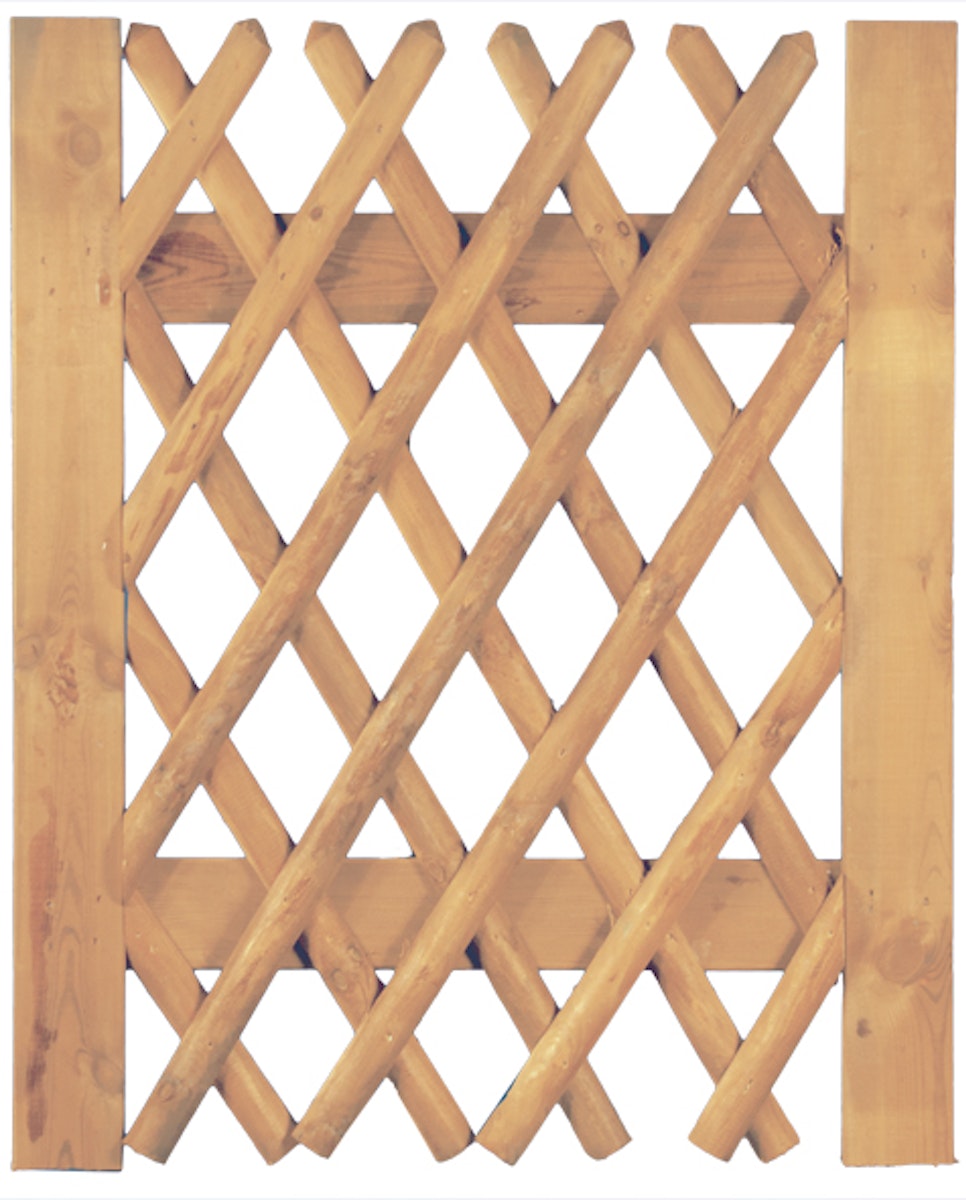 T&J Jägerzaun braun Tor 100 x 120 cm Latten 55 mm T&J Jägerzaun braun Tor 100 x 120 cm Latten 55 mm von T&J