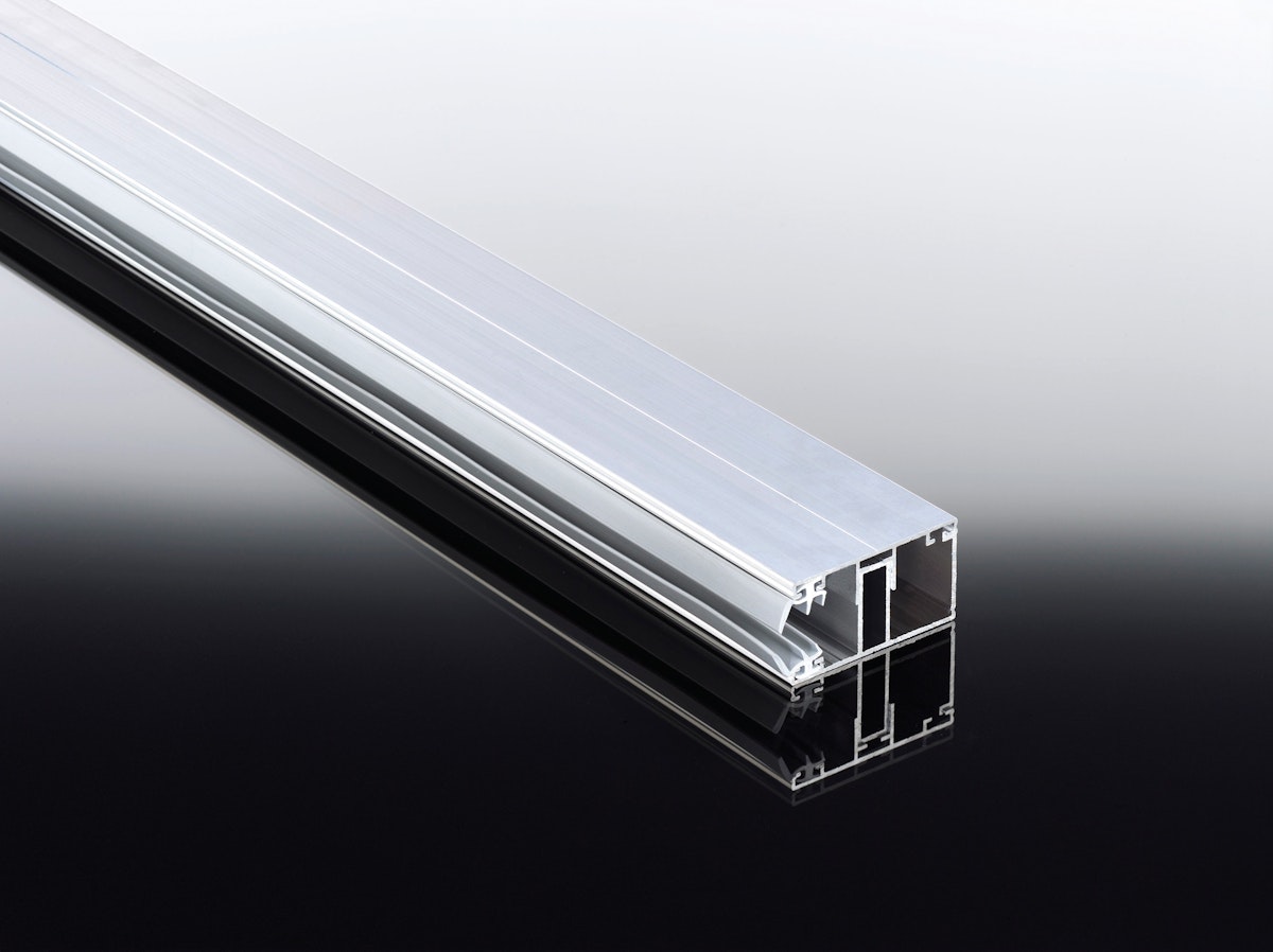 T&J Komplettsystem, Alu 6000 mm nRandprofil (2-teilig)ninkl. Dichtung von T&J