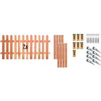 Tetzner & Jentzsch Lattenzaun "Austin 5", 7 Elemente, LxH: 1332x80 cm von Tetzner & Jentzsch