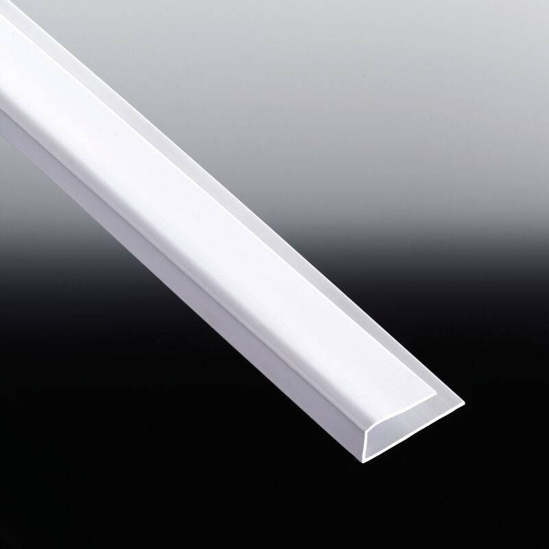 U Profil Abschlussprofil für 10mm PVC Paneel Länge 3,00 m von T&J